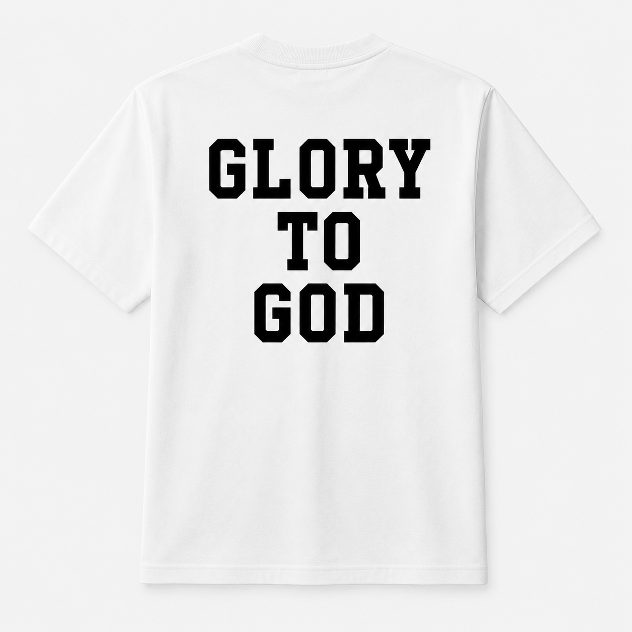 Glory To God (White)
